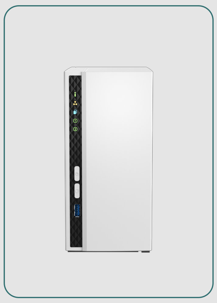 QNAP TS-233-2GB RAM 2 Hdd Yuvalı Tower NAS